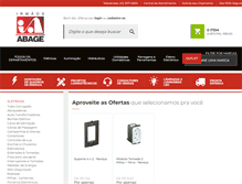 Tablet Screenshot of irmaosabage.com.br